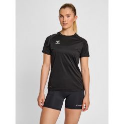 Hummel Core XK Poly T-Shirt S/S Woman. Niebieskie koszulki sportowe damskie Hummel, s, bez wzorów, bez ramiączek, do piłki ręcznej. Za 118.50 zł.