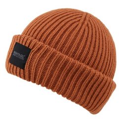 Unisex czapka beanie Connora Fisherman. Brązowe czapki damskie Regatta, bez wzorów. Za 118.00 zł.