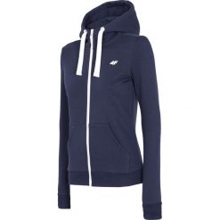 Bluza damska BLD300A - granat. Bluzy damskie 4F, bez wzorów, z dzianiny, bez ramiączek, z kapturem. Za 139.99 zł.