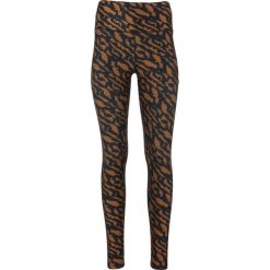 Damskie legginsy Athlecia Windia. Brązowe legginsy damskie Athlecia, bez wzorów, z materiału. Za 239.50 zł.