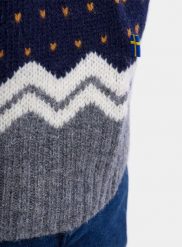 Sweter męski Fjallraven Ovik Knit Sweater. Czarne swetry męskie Fjällräven, na zimę, m, bez wzorów, z dzianiny, klasyczne, bez kołnierzyka, bez ramiączek. Za 801.89 zł.