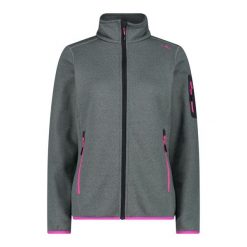 Bluza damska turystyczna CMP 3H14746. Szare bluzy damskie CMP, l, bez wzorów, sportowe, bez ramiączek, bez kaptura. Za 310.25 zł.