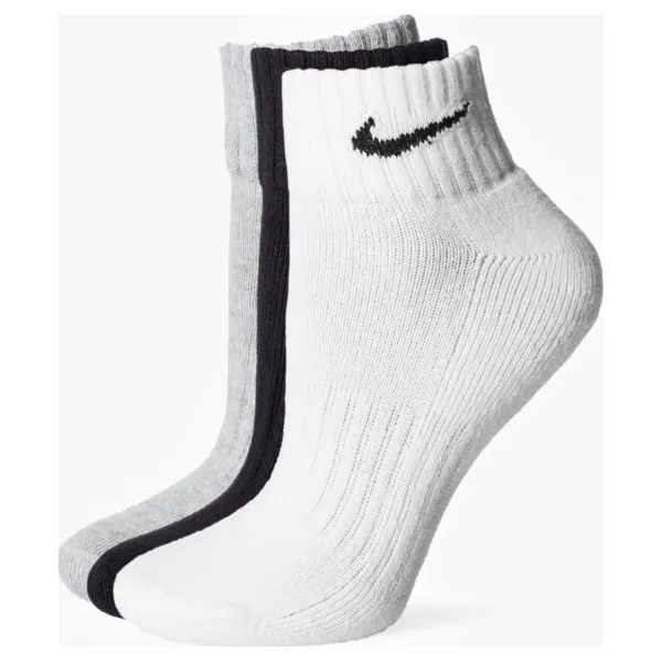 Nike Skarpety Cush Qt 3Pr , multicolor, rozmiar M. Skarpetki damskie Nike, bez wzorów, z bawełny. Za 39.99 zł.
