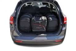 Torby Do Bagażnika Kia Cee'D Kombi 2012-2018 4Szt Kjust. Czarne torby podróżne damskie KJUST, bez wzorów, z kauczuku. Za 1,348.00 zł.