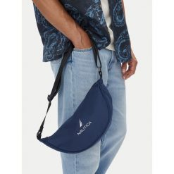 Nerka Nautica. Niebieskie saszetki i nerki męskie Nautica, bez wzorów. Za 69.99 zł.