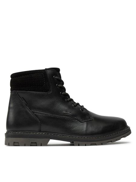 Bugatti Trapery 321AH252 Czarny. Czarne buty zimowe męskie Bugatti, bez wzorów, ze skóry, bez obcasa, bez zapięcia. Za 409.99 zł.