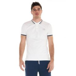 Koszulka polo z bawełna na co dzień na siłownię. Białe koszulki sportowe męskie LEONE 1947 APPAREL, m, bez wzorów, z bawełny, bez ramiączek, na fitness i siłownię. Za 136.83 zł.
