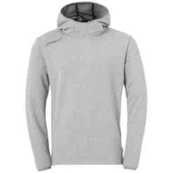 Bluza z kapturem Uhlsport Essential. Białe bluzy męskie Uhlsport, xl, bez wzorów, z bawełny, z kapturem, na fitness i siłownię. Za 212.00 zł.