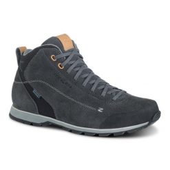 Buty trekkingowe Trezeta Zeta Mid Wp Dark. Brązowe trekkingi męskie Trezeta, bez zapięcia. W wyprzedaży za 414.50 zł.