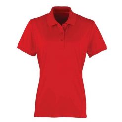 Damska Koszulka Polo Coolchecker. Niebieskie koszulki sportowe damskie PREMIER, xs, bez wzorów, bez ramiączek. Za 80.99 zł.
