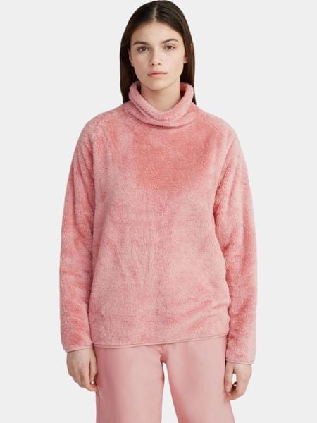 Sweter Damski O'Neill Hazel. Czerwone swetry nierozpinane damskie O'Neill, na zimę, l, bez wzorów, z materiału, eleganckie, bez kołnierzyka, bez ramiączek. Za 259.00 zł.