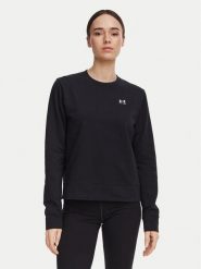 Under Armour Bluza UA Sport Terry 6011016 Czarny Regular Fit. Czarne bluzy damskie Under Armour, s, bez wzorów, z bawełny, sportowe, bez ramiączek, bez kaptura. Za 229.99 zł.