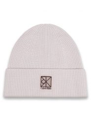 Calvin Klein Czapka LV04F8109G Różowy jasny. Czerwone czapki damskie Calvin Klein, na zimę, bez wzorów, z wiskozy. Za 169.99 zł.