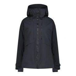 Kurtka narciarska damska stretch CMP. Czarne kurtki sportowe damskie CMP, na zimę, xl, bez wzorów, z lycry, bez ramiączek, narciarskie. Za 498.50 zł.