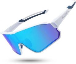 Okulary sportowe TR90 UV400 z polaryzacją ROCKBROS. Brązowe okulary przeciwsłoneczne damskie ROCKBROS. Za 125.00 zł.