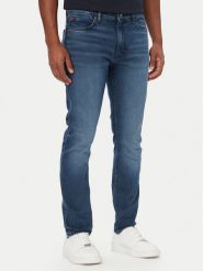 HUGO Jeansy HUGO 734 50561246 Niebieski Extra Slim Fit. Niebieskie jeansy męskie Hugo, z bawełny. Za 449.99 zł.