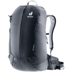 Plecak z siatką dystansową Deuter AC Lite 23 - black. Brązowe plecaki męskie Deuter, bez wzorów, z materiału, klasyczne. Za 428.99 zł.