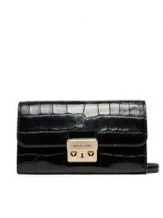 MICHAEL Michael Kors Torebka 32F4G2RC9E Czarny. Czarne listonoszki damskie MICHAEL Michael Kors, bez wzorów, ze skóry, bez dodatków. Za 619.99 zł.
