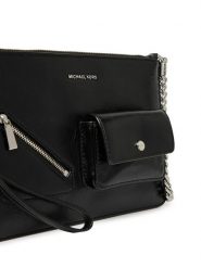 MICHAEL Michael Kors Torebka Jet Set 32S6SJ6F6L Czarny. Czarne torebki wizytowe damskie MICHAEL Michael Kors, bez wzorów, ze skóry, bez dodatków. Za 739.99 zł.