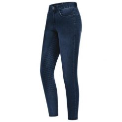 Damskie jeansy do jazdy konnej ELT Luna. Niebieskie jeansy damskie WALDHAUSEN, bez wzorów, z jeansu, sportowe. Za 420.00 zł.