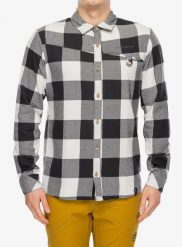Koszula turystyczna La Sportiva Rambler Flannel Shirt. Szare koszule męskie La Sportiva, m, bez wzorów, z bawełny, eleganckie, bez kołnierzyka, bez ramiączek. Za 414.99 zł.