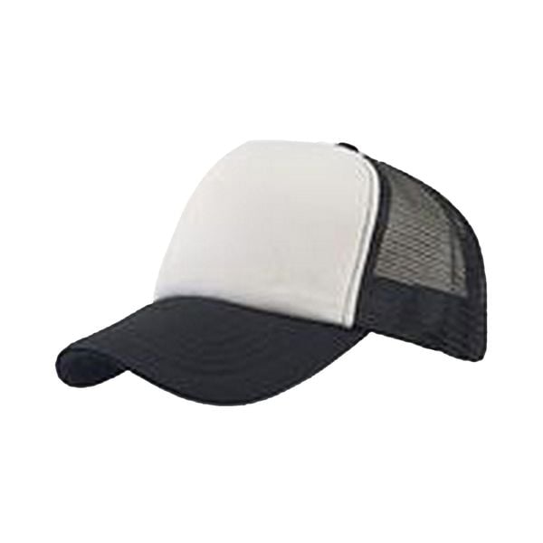 5panelowa Czapka Trucker Rapper. Białe czapki damskie ATLANTIS, bez wzorów. Za 45.99 zł.