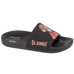 Klapki na basen męskie, Snoop Dogg Hyper Slide - Dr. Bombay. Czarne klapki męskie Skechers, bez wzorów, bez zapięcia. Za 239.99 zł.