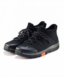 Buty turystyczne damskie wodoodporne Brubeck TREK MERINO. Czarne obuwie trekkingowe damskie Brubeck, z materiału, bez zapięcia. Za 499.00 zł.