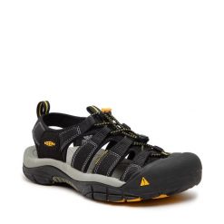 Sandały Keen. Czarne buty zimowe męskie Keen, bez wzorów, sportowe, bez zapięcia. Za 359.99 zł.