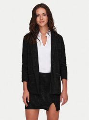 JDY Marynarka Mary 15333728 Czarny Relaxed Fit. Czarne marynarki i żakiety damskie JDY, bez wzorów, z syntetyku, bez kołnierzyka, bez ramiączek. Za 139.99 zł.