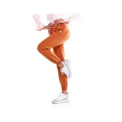 Damskie spodnie dresowe z mankietem ActiveZone. Zielone spodnie dresowe damskie LEONE 1947 APPAREL, bez wzorów, z dresówki, sportowe, na fitness i siłownię. Za 151.56 zł.