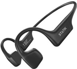 Statik Aktive Bone Conduction Headphones - bezprzewodowe słuchawki z przewodnictwem kostnym (black). Białe słuchawki bezprzewodowe STATIK. Za 215.55 zł.