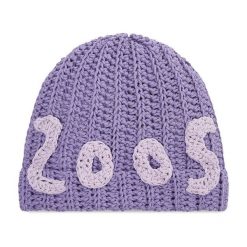 Czapka 2005. Fioletowe czapki męskie 2005, na zimę, bez wzorów. Za 150.99 zł.
