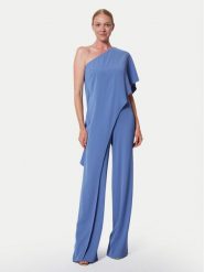 LAUREN RALPH LAUREN Kombinezon 253909456005 Niebieski Regular Fit. Niebieskie sukienki damskie Lauren Ralph Lauren, bez wzorów, z syntetyku, bez kołnierzyka, bez ramiączek. Za 739.99 zł.