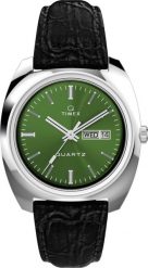 Zegarek Timex Zegarek męski Timex TW2W44700 czarny. Czarne zegarki męskie Timex, bez wzorów. Za 789.00 zł.