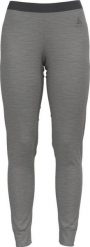 Legginsy termoaktywne damskie ODLO Merino 200 BL Bottom Long. Szare legginsy sportowe damskie ODLO, l, bez wzorów, z materiału, długie, trekkingowe. Za 459.99 zł.