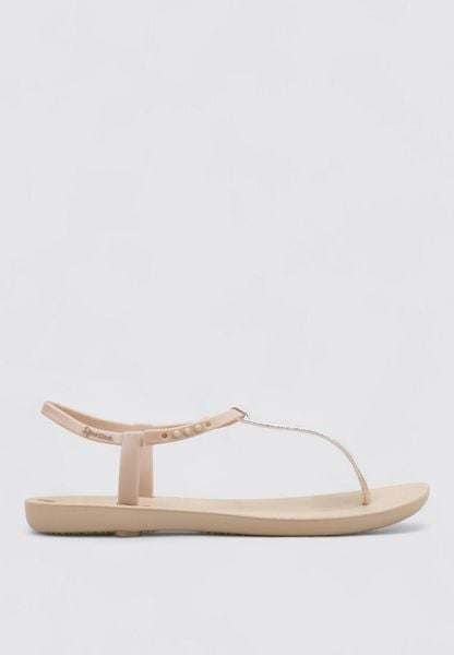 Sandały damskie Ipanema Class Classy. Brązowe sandały damskie Ipanema, bez wzorów, z gumy, bez obcasa, bez zapięcia. Za 83.99 zł.