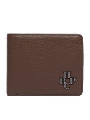 Beverly Hills Polo Club Portfel CWBEO-BHPC-M1-002-AW26 Brązowy. Brązowe portfele męskie Beverly Hills Polo Club, bez wzorów, ze skóry. Za 79.99 zł.