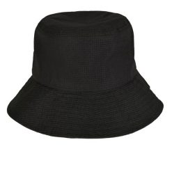 Regulowana Czapka Z Daszkiem. Czarne czapki damskie FLEXFIT, bez wzorów, z materiału. Za 115.99 zł.
