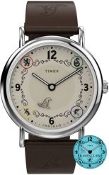 Zegarek Timex Zegarek męski Timex TW2Y76500 brązowy. Brązowe zegarki męskie Timex, bez wzorów. Za 699.00 zł.