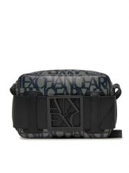 Armani Exchange Torebka 942699 3F742 00850 Czarny. Czarne listonoszki damskie Armani Exchange, bez wzorów, z materiału, bez dodatków. Za 589.99 zł.