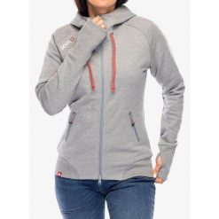 Bluza rozpinana damska Ocun Hoodie Zipper. Szare bluzy damskie Ocun, xs, bez wzorów, sportowe, bez ramiączek, bez kaptura. Za 335.99 zł.