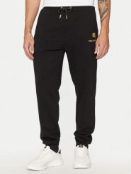 KARL LAGERFELD Spodnie dresowe 705461 551900 Czarny Regular Fit. Czarne spodnie sportowe męskie KARL LAGERFELD, m, bez wzorów, z bawełny. Za 659.99 zł.