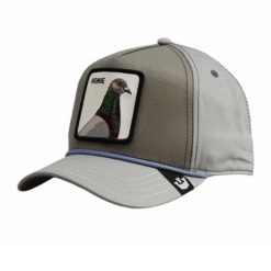 Czapka z daszkiem Goorin Bros. Homie Pigeon Grey 101-1135. Szare czapki damskie Goorin Bros, bez wzorów, sportowe. Za 189.00 zł.