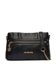 LOVE MOSCHINO Torebka JC4215PP0MKB0000 Czarny. Czarne torebki do ręki damskie Love Moschino, bez wzorów, ze skóry, bez dodatków. Za 539.99 zł.