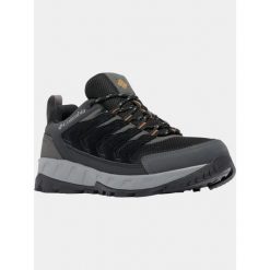 Buty Męskie Columbia Strata Trail Low WP. Czarne buty zimowe męskie Columbia, bez wzorów, bez obcasa, bez zapięcia. Za 339.00 zł.