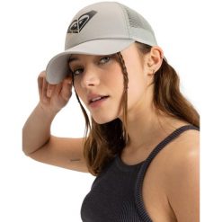 Czapka Trucker dla Kobiety SOULROCKER Szary. Szare czapki damskie Roxy, bez wzorów, z materiału. Za 129.99 zł.