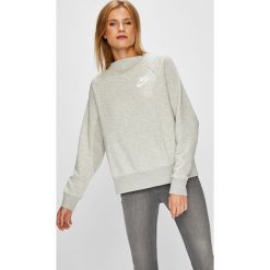 Nike Sportswear - Bluza. Szare bluzy damskie Nike Sportswear, l, bez wzorów, z bawełny, bez ramiączek, bez kaptura. W wyprzedaży za 199.90 zł.
