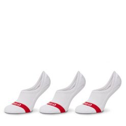 Skarpety krótkie HUGO. Białe skarpety męskie Hugo, bez wzorów. Za 59.99 zł.