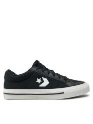 Converse Tenisówki Sport Casual A10547C 001 Czarny. Czarne trampki i tenisówki damskie Converse, bez wzorów, z materiału, bez zapięcia. W wyprzedaży za 159.99 zł.